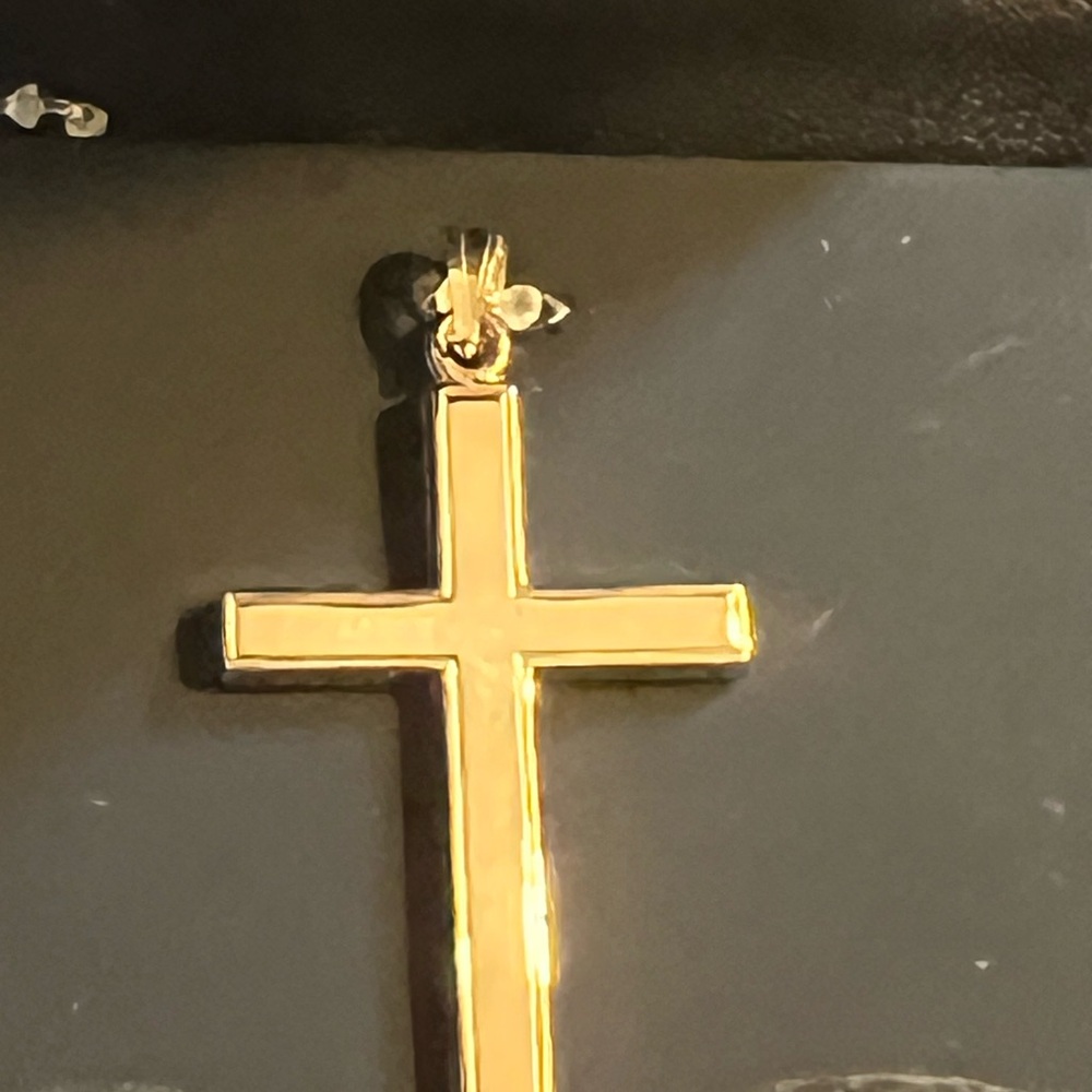 Gold Cross Pendant